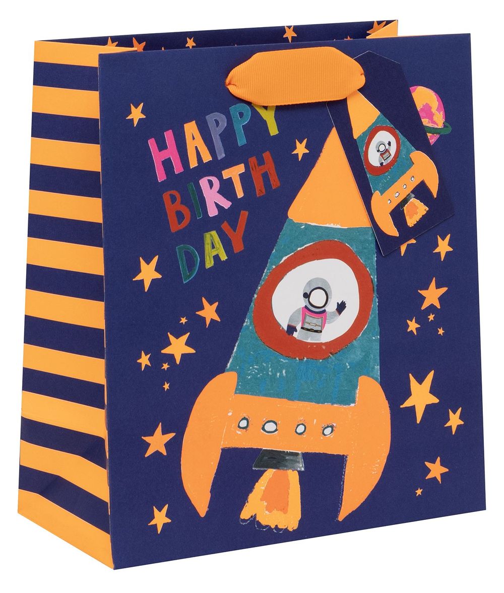 Glick - Rocket Boy Gift Bag - Medium