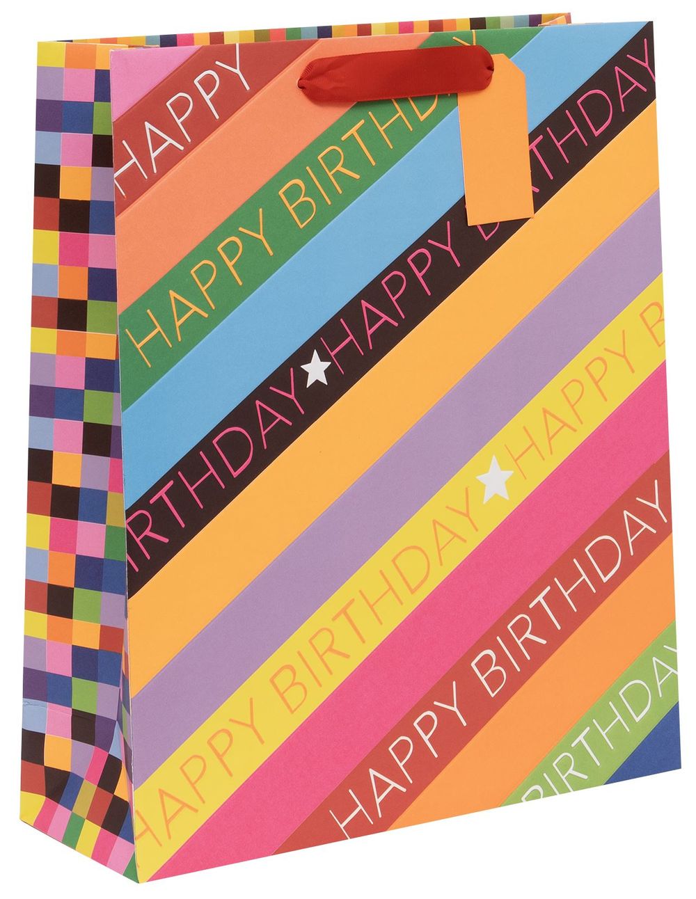 Glick - Slide Happy Birthday Design Gift Bag - Extra Large
