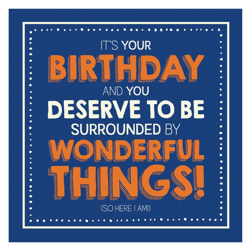 Emotional Rescue - Surrounded By Wonderful Things Birthday Card