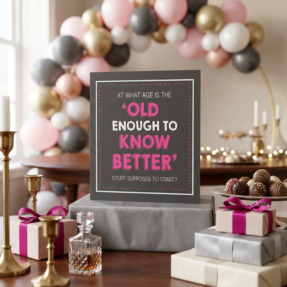 Emotional Rescue - Enough To Know Better Birthday Card