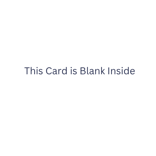 Tache - White Kitten Blank Birthday Greeting Card