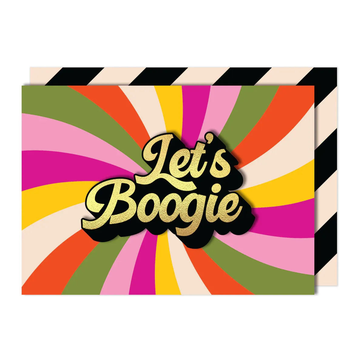 Tache - Let's Boogie Birthday Blank Greeting Card