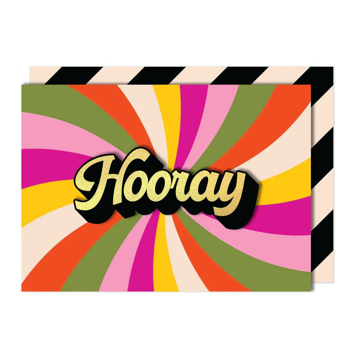 Tache - Hooray Celebration Blank Greeting Card