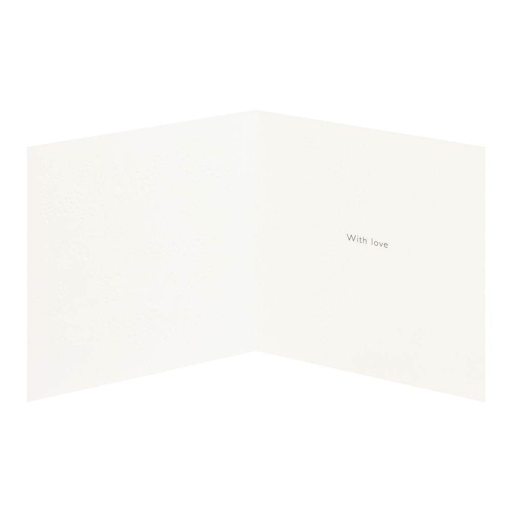 UK Greetings - Happy Birthday Greeting Card - Embossed Flowers