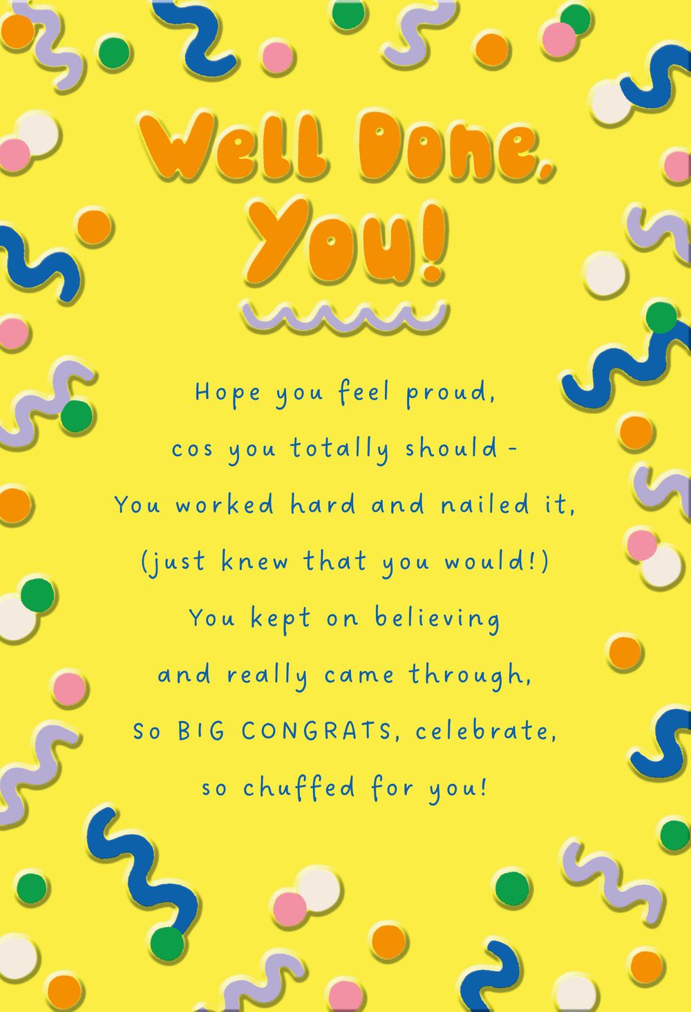 Hallmark - Congratulations Well Done Card