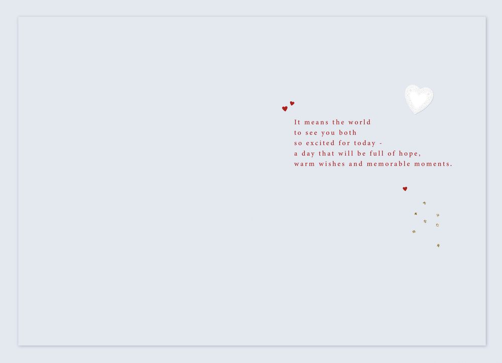 Hallmark - Wedding Day Greeting Card