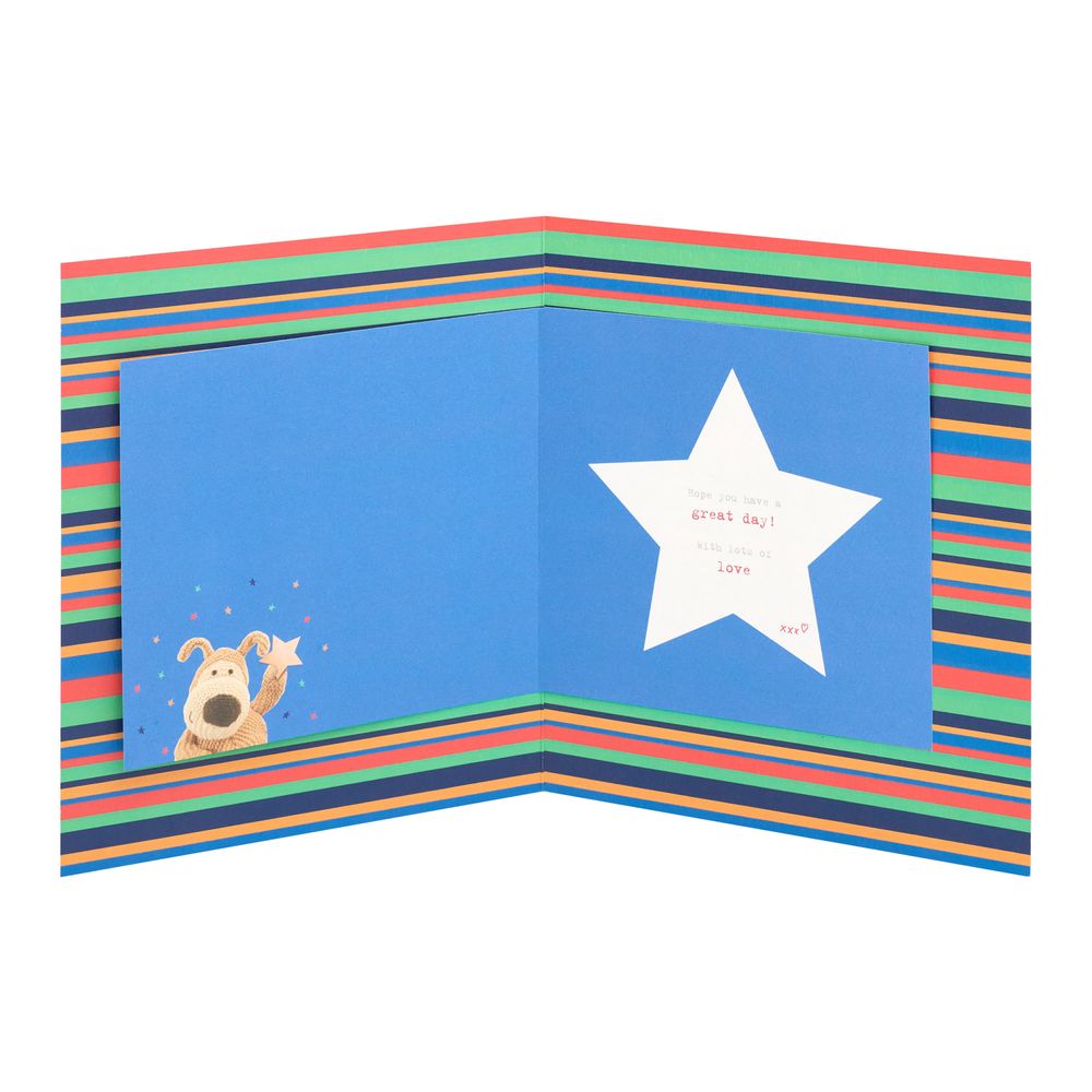 UK Greetings - Happy Birthday Nephew Boofle Greeting Card - Multicolor