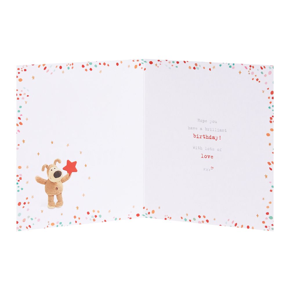Uk Greetings - Happy Birthday 40th Boofle Card