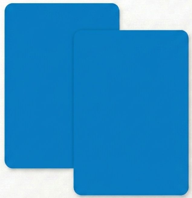 SimonElvin - Happy Birthday Design Flat Gift Wrap With 2 Gift Tags - Blue - 6 Pcs