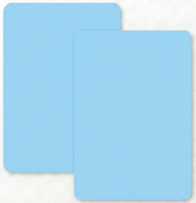 SimonElvin - Baby Boy Themed Flat Gift Wrap & Tag Set - Blue - 6 Pcs