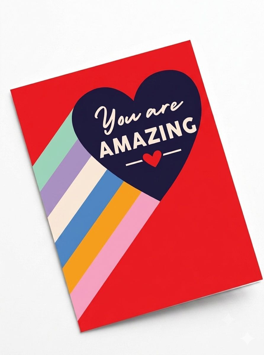 Laura Darrington Design - Congratulations Greeting Card - You Are Amazing