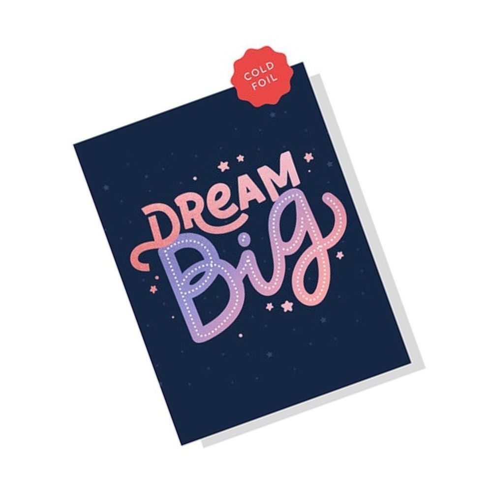 Heyyy - Dream Big Blank Greeting Card