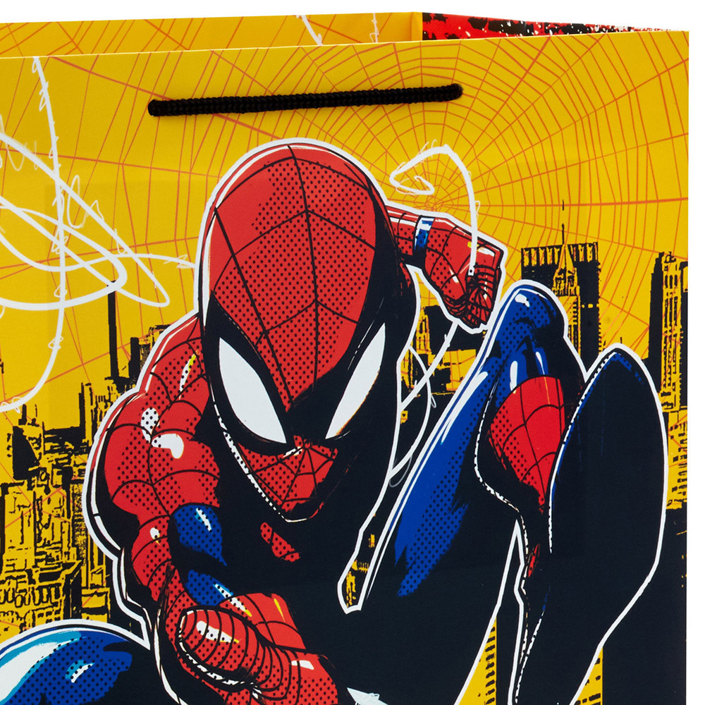 Hallmark - Marvel Spider-Man On City Scene Gift Bag - Large - 13-Inch