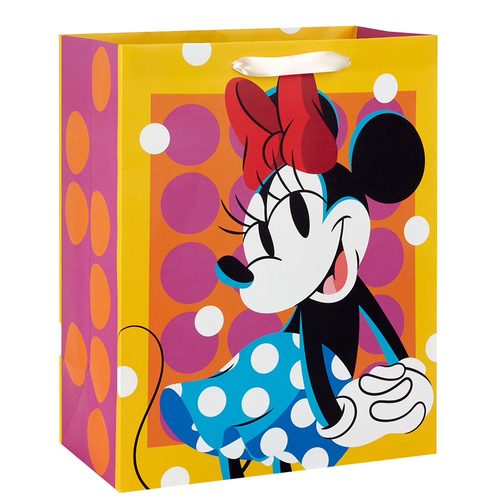 Hallmark - Disney Minnie Mouse Sitting Gift Bag - Large