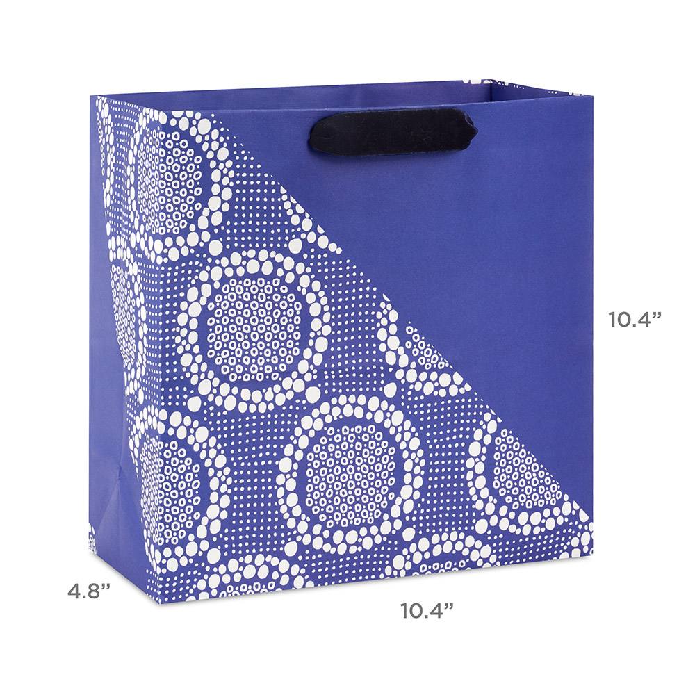 Hallmark - Diangle Gift Bag - Large - Blue