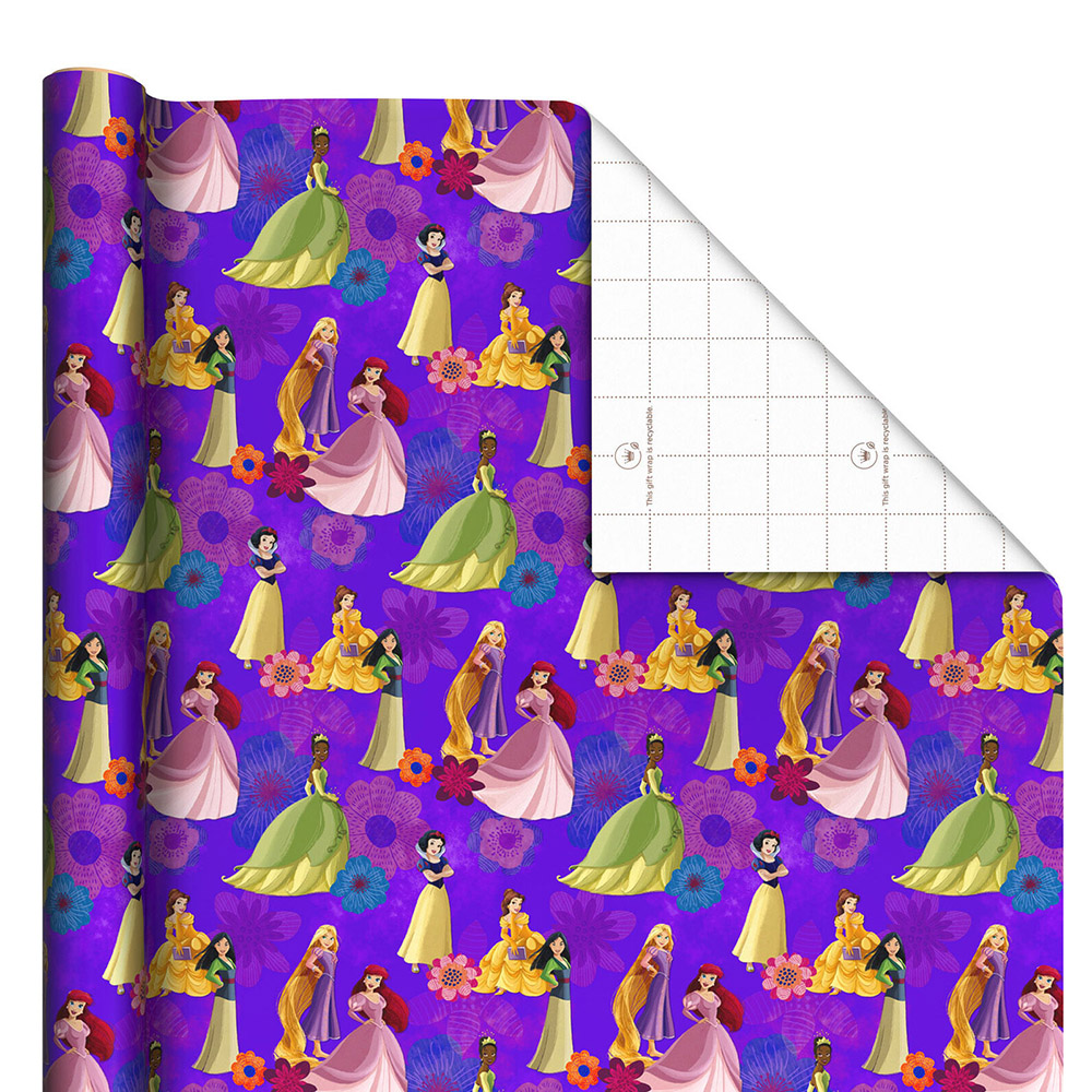 Hallmark - Wrapping Paper Roll - Princess - 2m