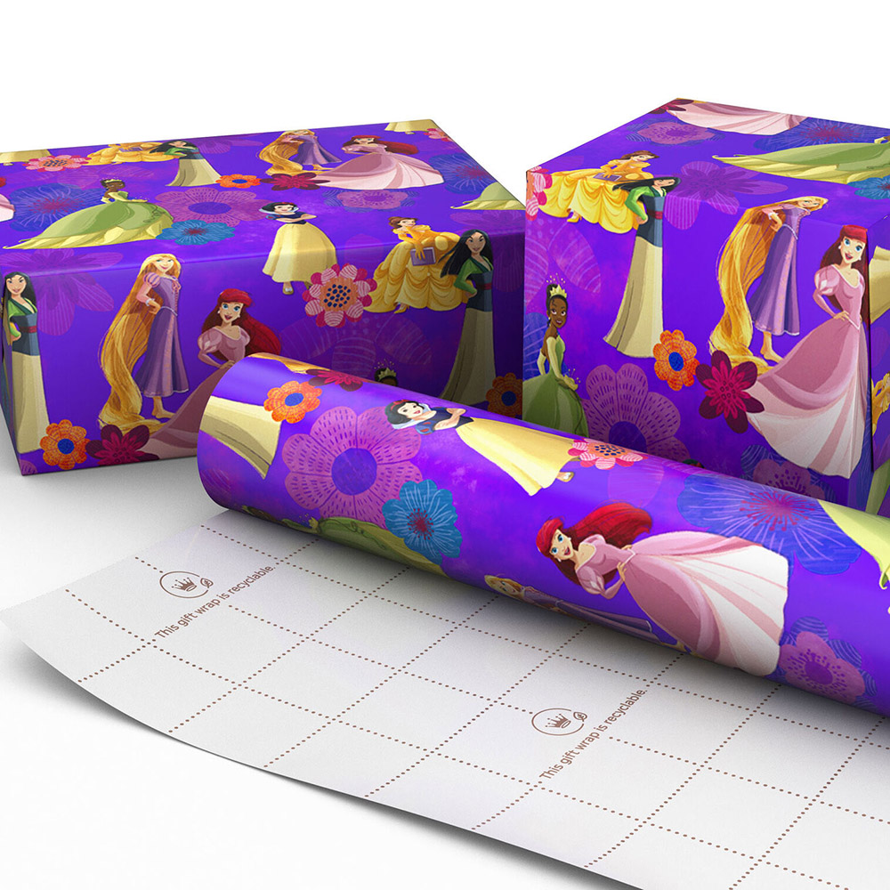 Hallmark - Wrapping Paper Roll - Princess - 2m