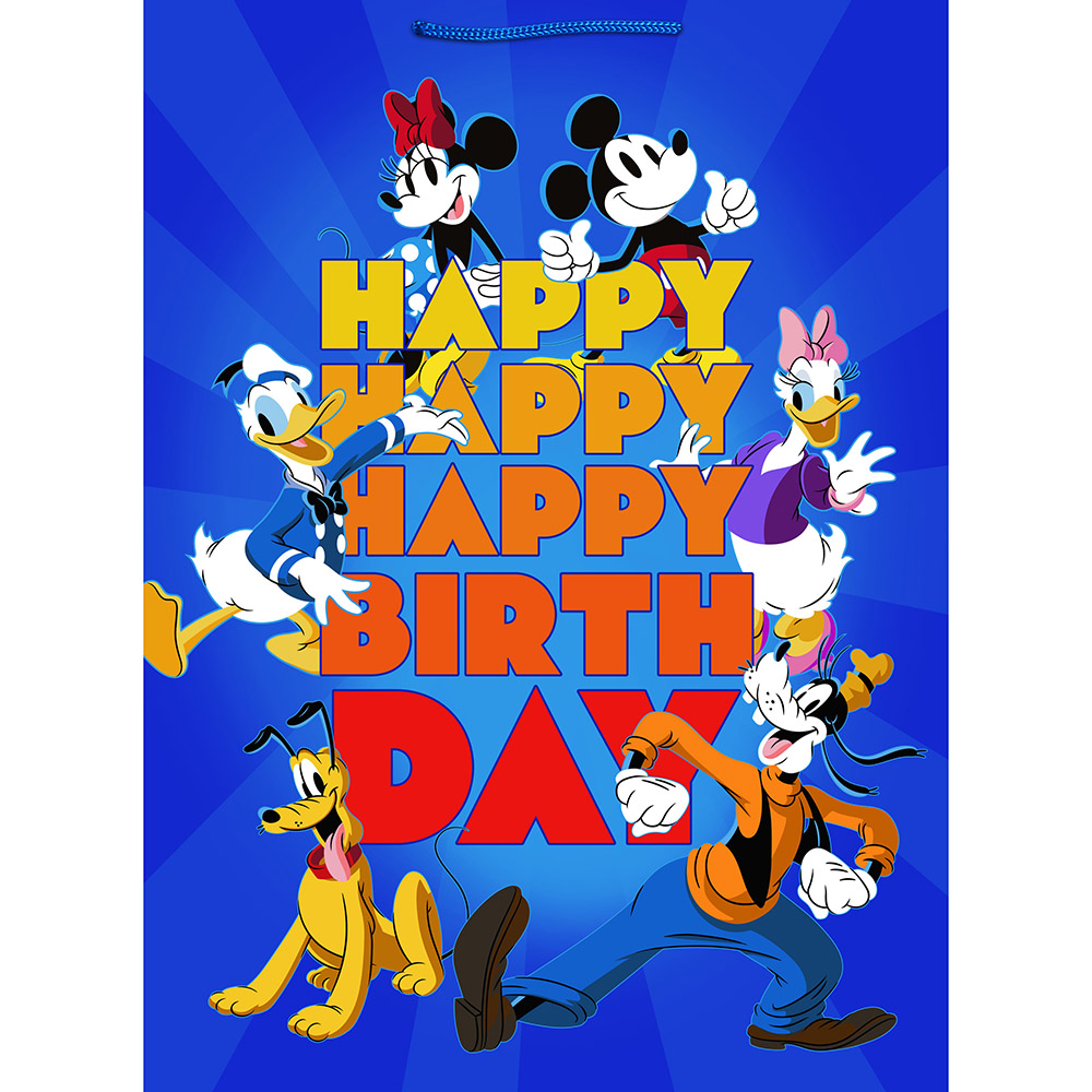 Hallmark - Mickey and Friends Jumbo Gift Bag
