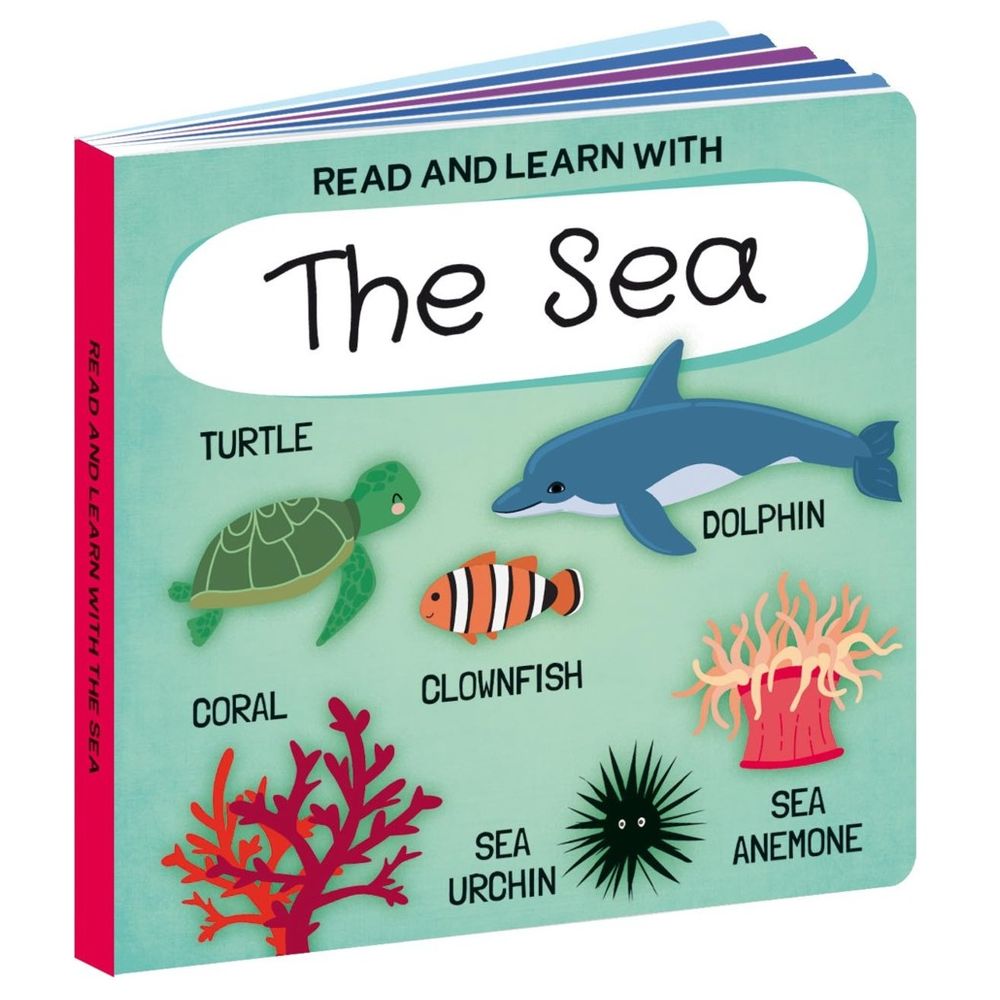 Sassi - Read And Learn With The Sea Book With Puzzle - 40 Pc Set