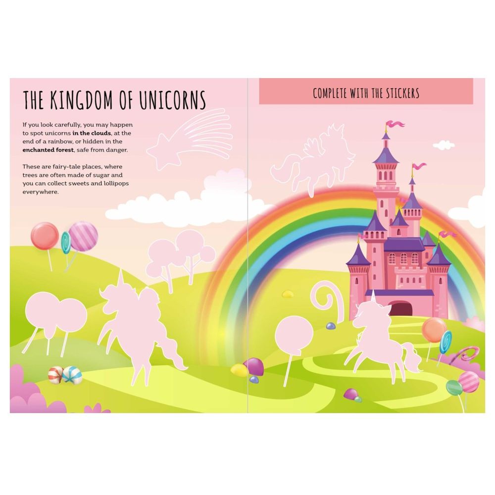 Stickers And Activities Book - Unicorns