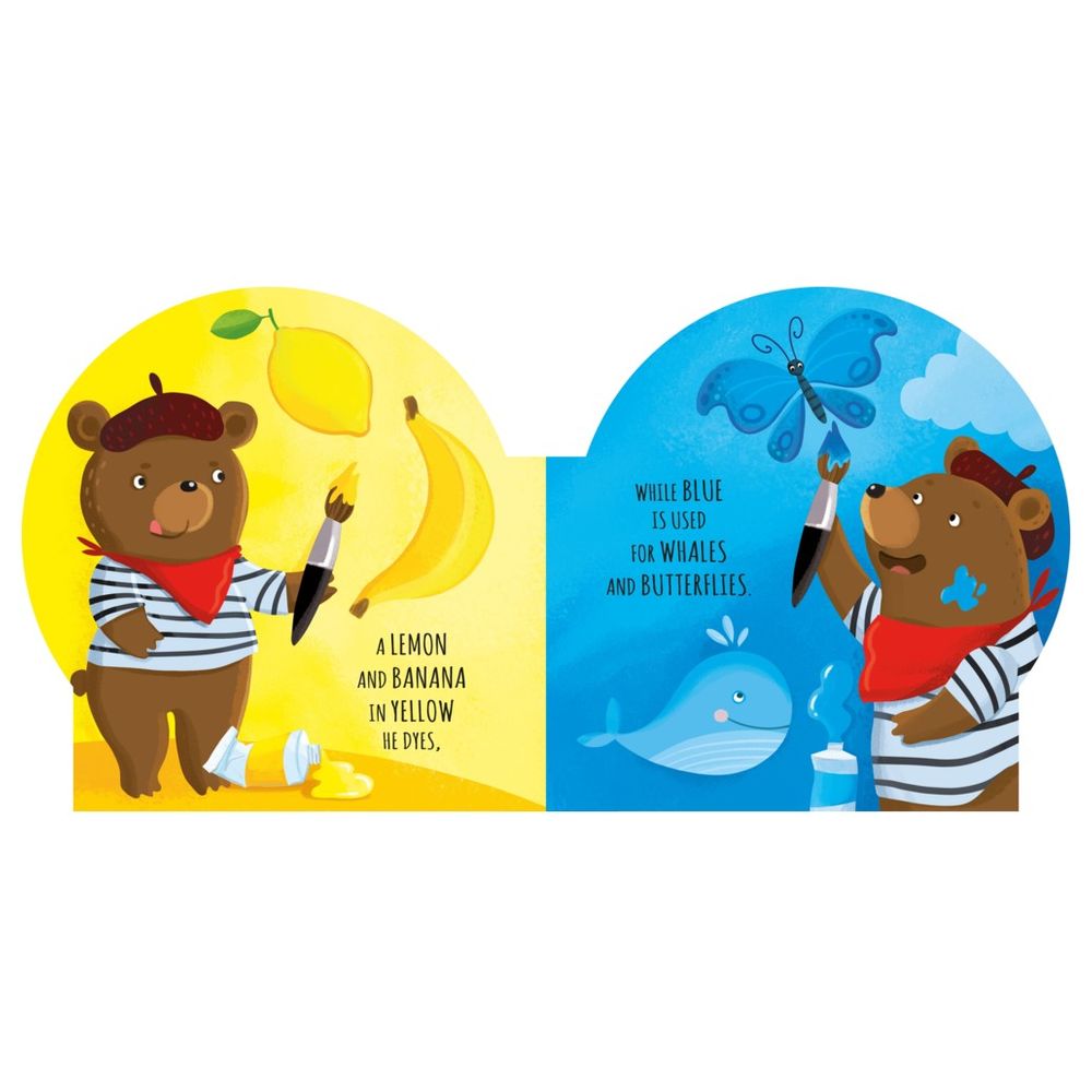 Shaped Board Book - Colours