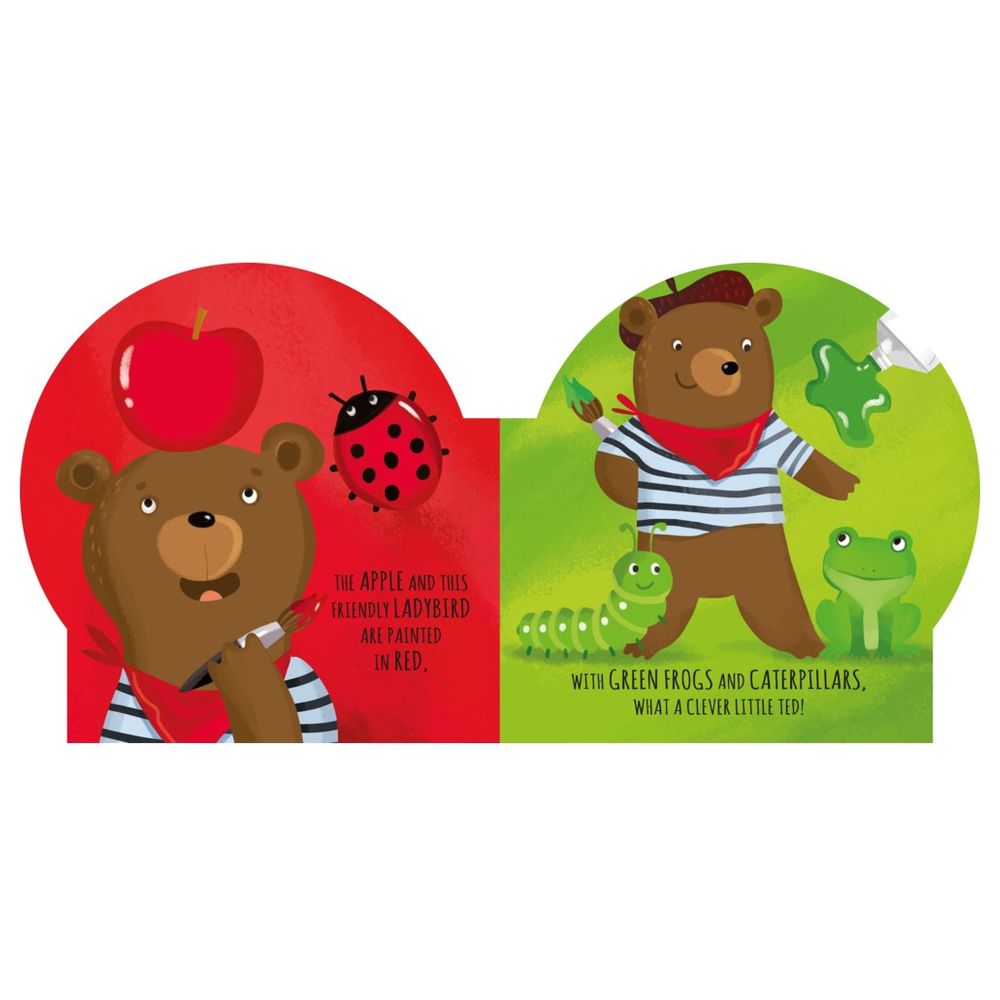 Shaped Board Book - Colours