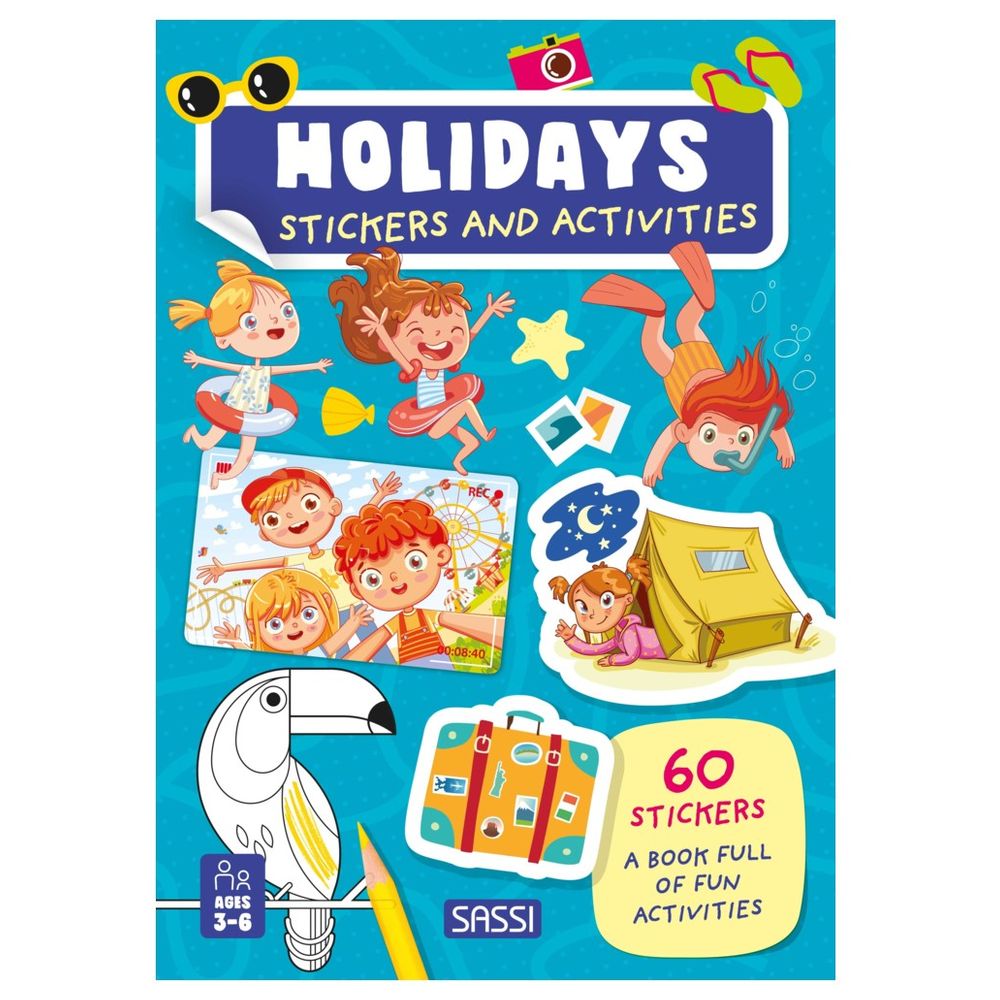 Stickers And Activities Book - Holidays