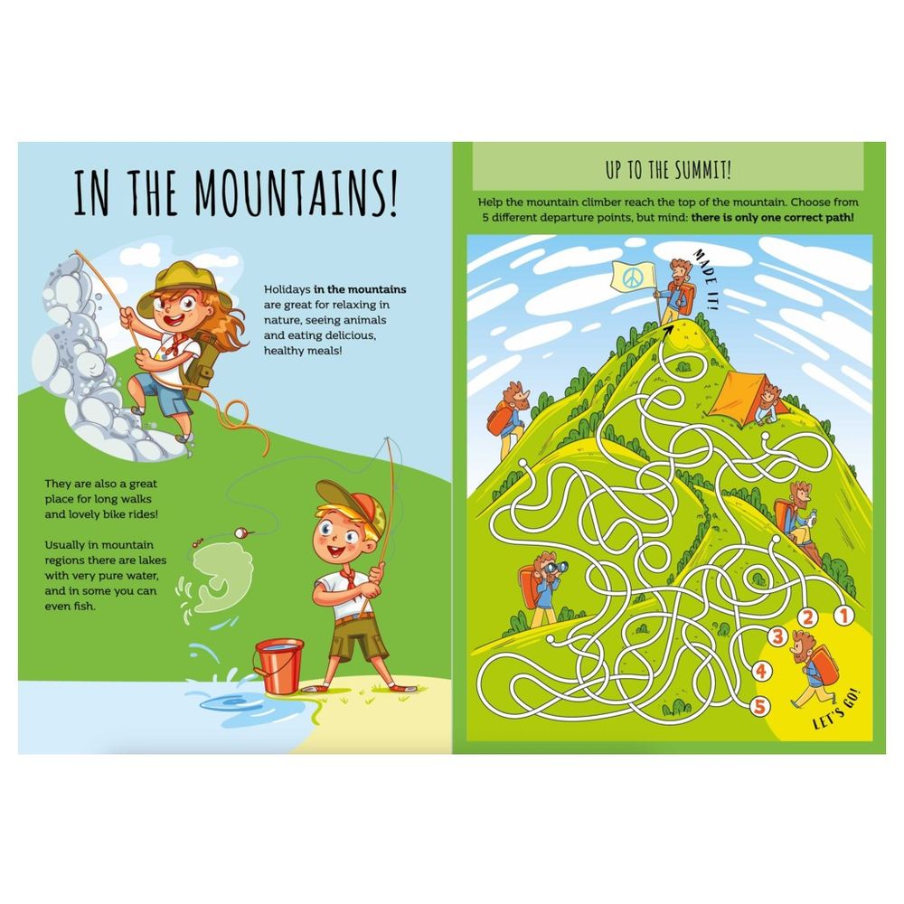 Stickers And Activities Book - Holidays