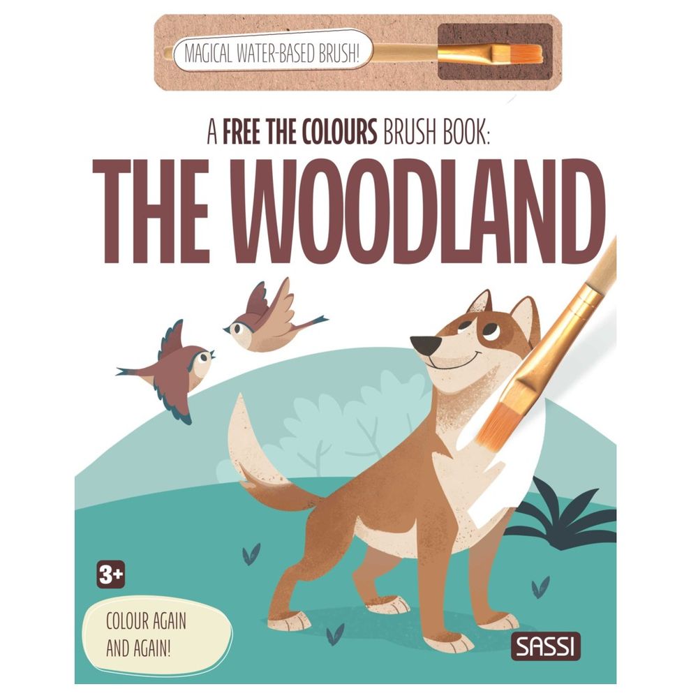 A Free The Colours Brush Book - The Woodland