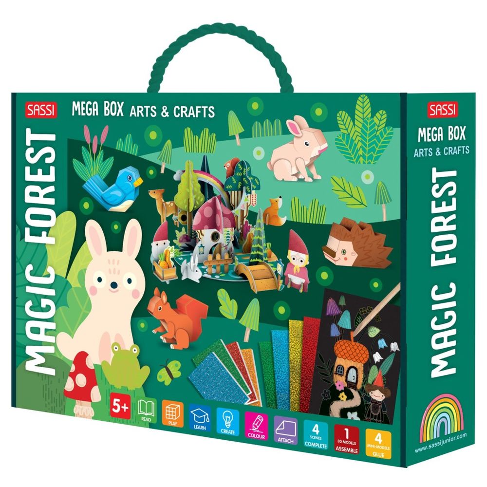 ساسي - ميجا بوكس ​​للفنون والحرف اليدوية - الغابة السحرية