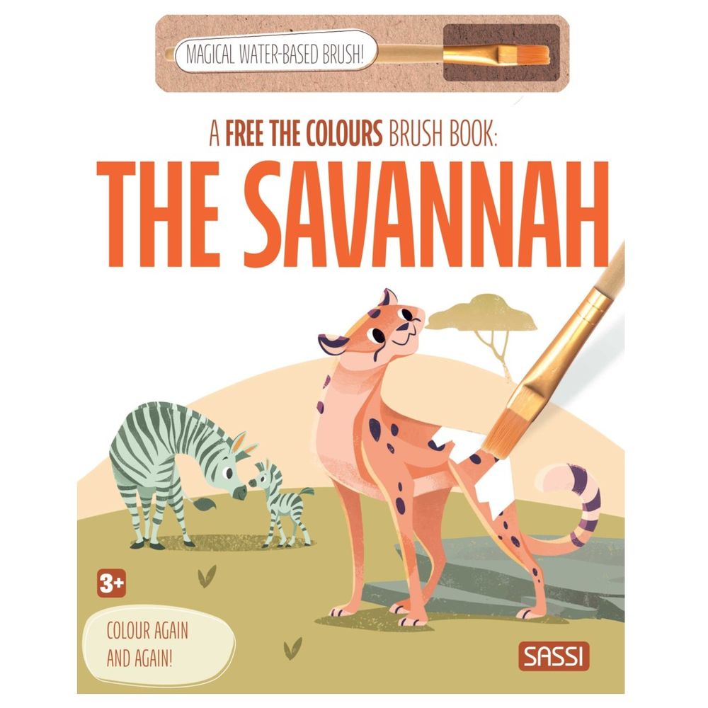A Free The Colours Brush Book - The Savannah