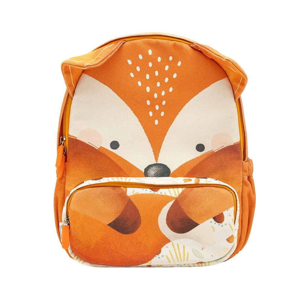 Sassi - Kids Printed Backpack - Fox - 14.2-Inch