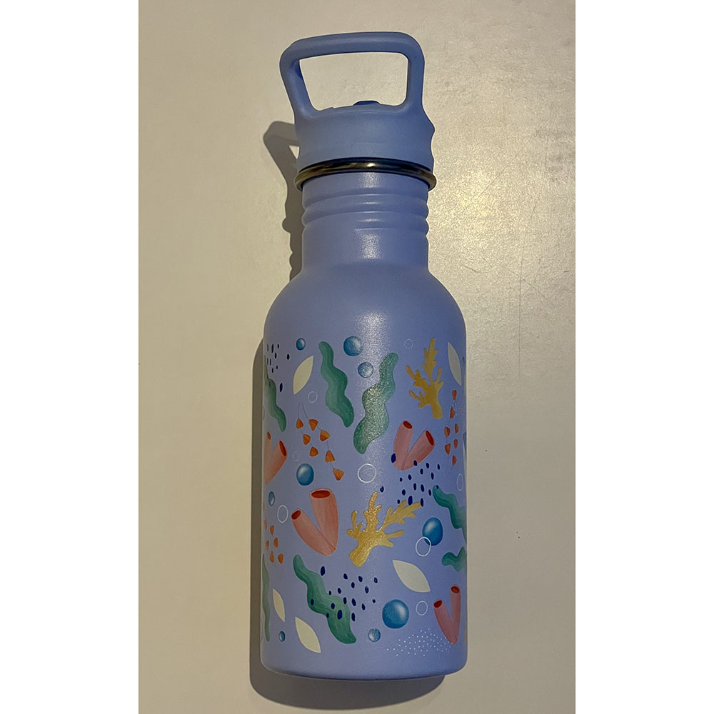 Sassi - Stainless Steel Bottle - Shark - 500 ml