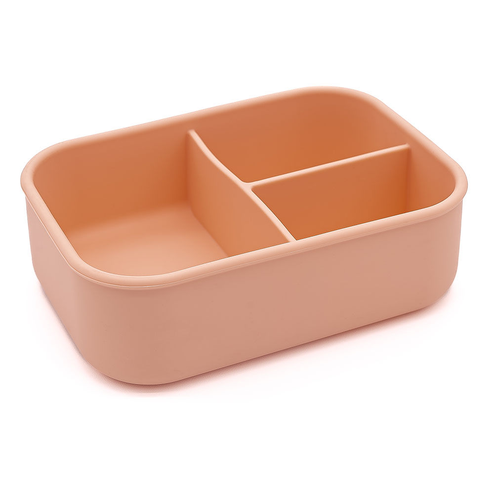 Sassi - 3-Compartment Silicone Lunch Box - Octopus