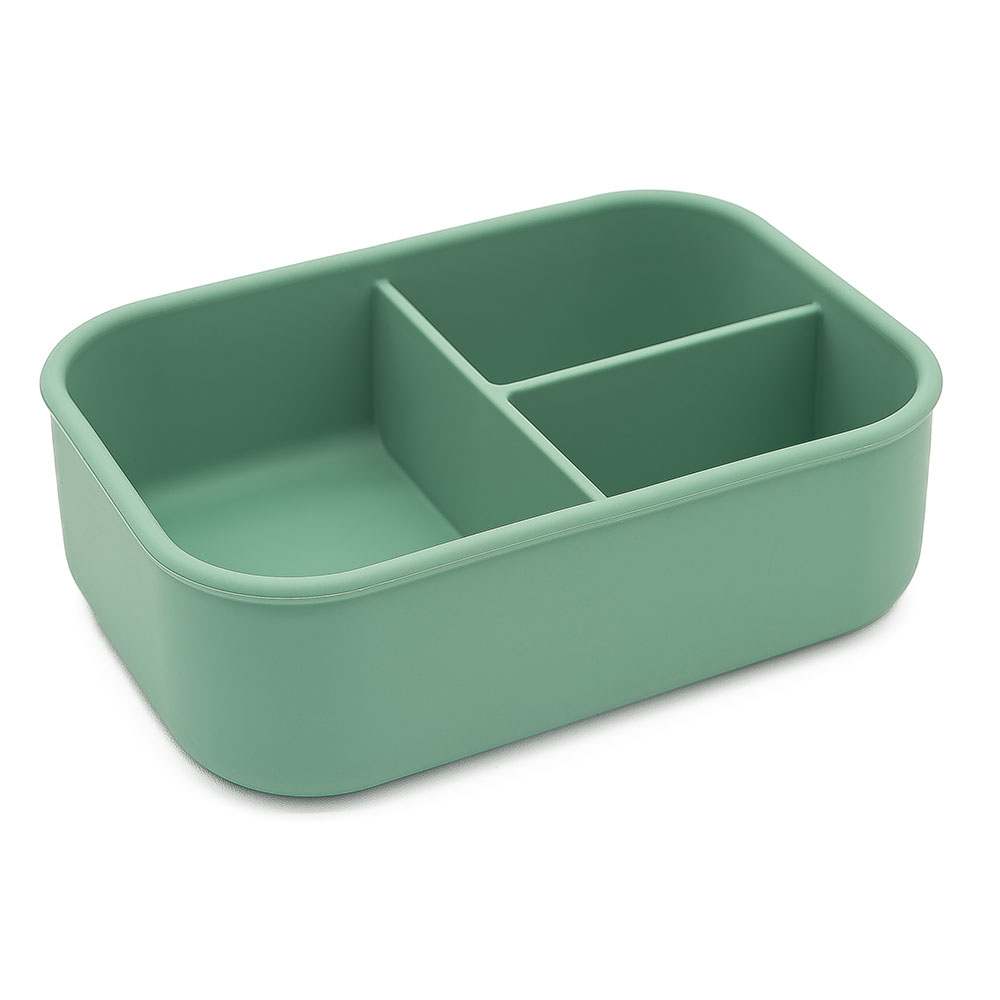 Sassi - 3-Compartment Silicone Lunch Box - Polar Bear