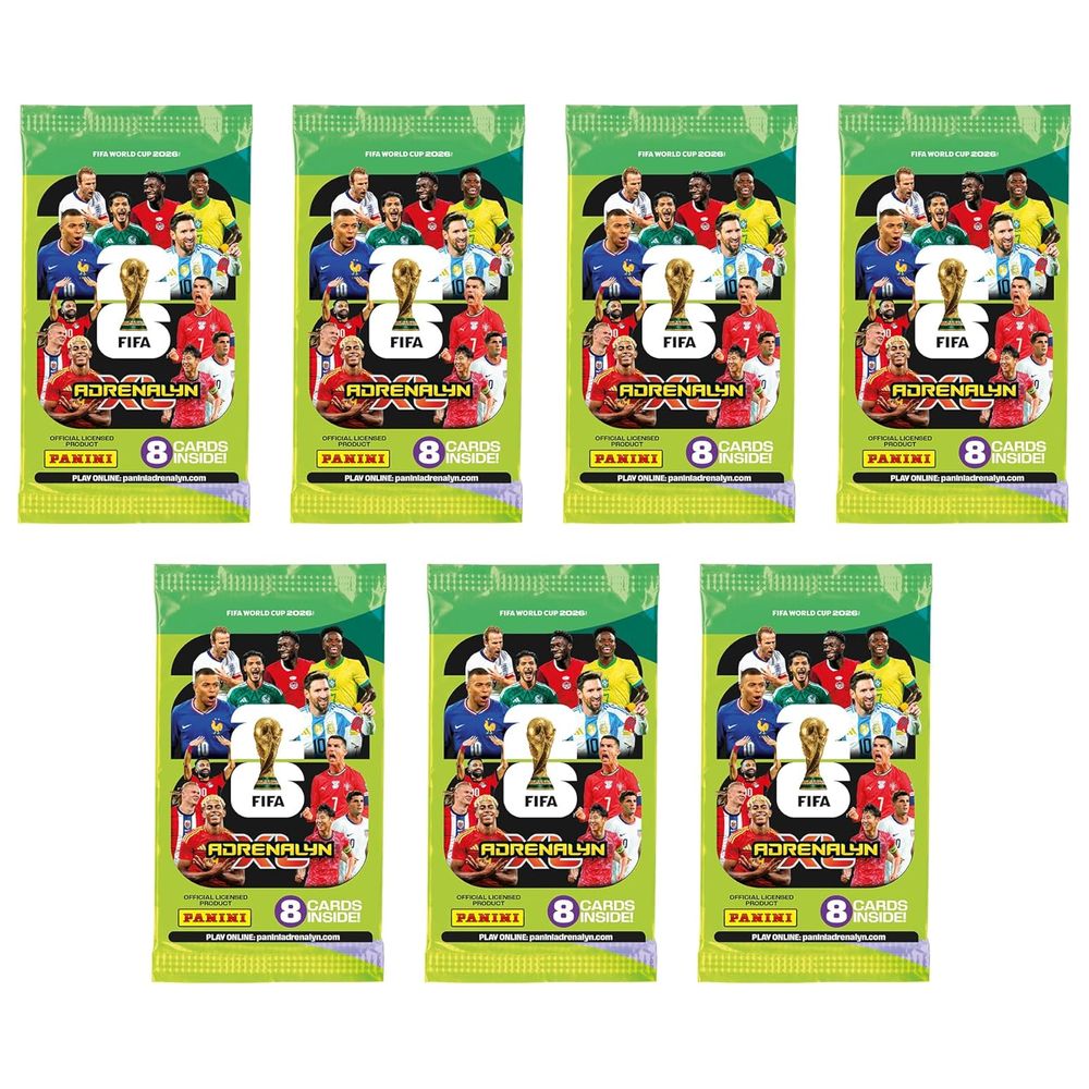 Panini - FIFA World Cup 2026 Ecoblister Trading Cards - Pack of 3