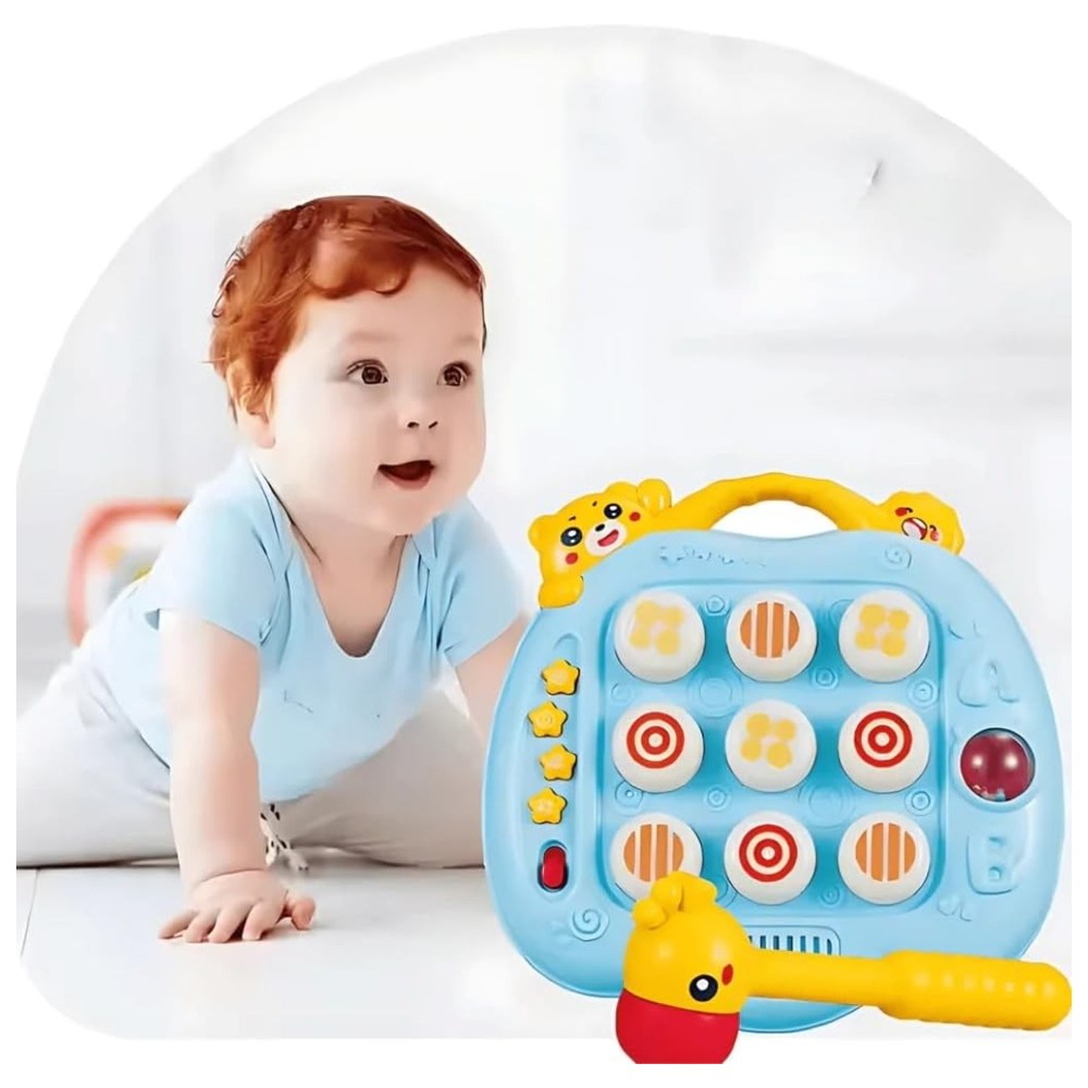 Youleen - 2-In-1 Interactive Whac-A-Mole And Tic-Tac-Toe