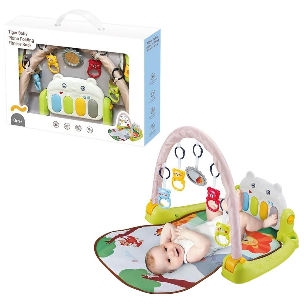 Youleen - Tiger Baby Piano Folding Fitness Rack