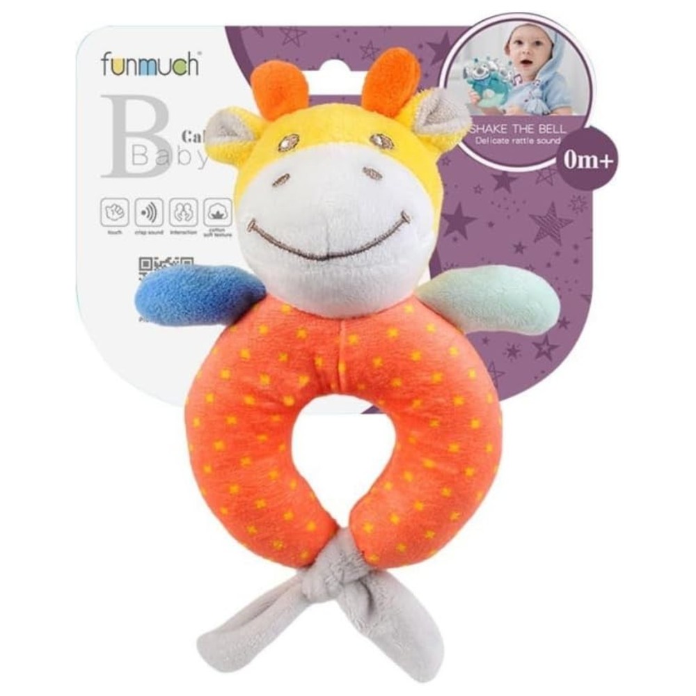 Funmuch - Giraffe Soothe Rattle Toy