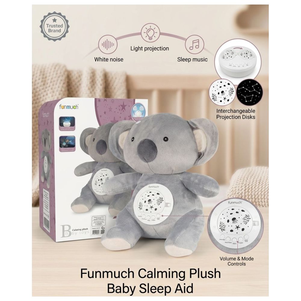 Funmuch - Light And Sound Baby Koala Plush Toy