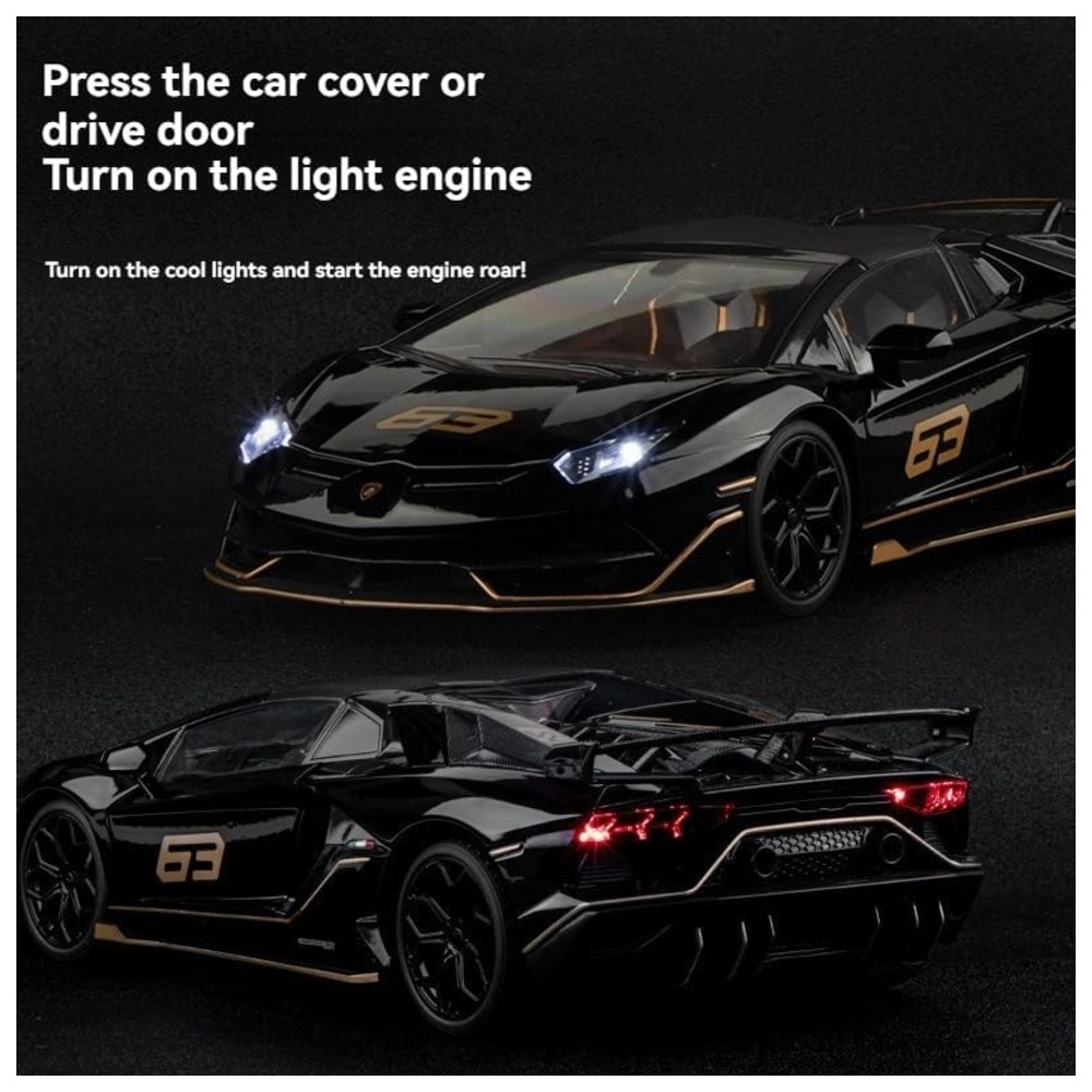 HMB - Lamborghini Aventador SVJ 63 Die-Cast Model Car