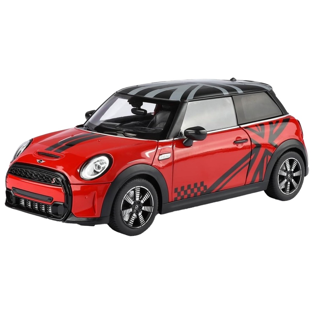 HMB - BMW Mini Cooper S 1:18 Die-Cast Model Car - Red