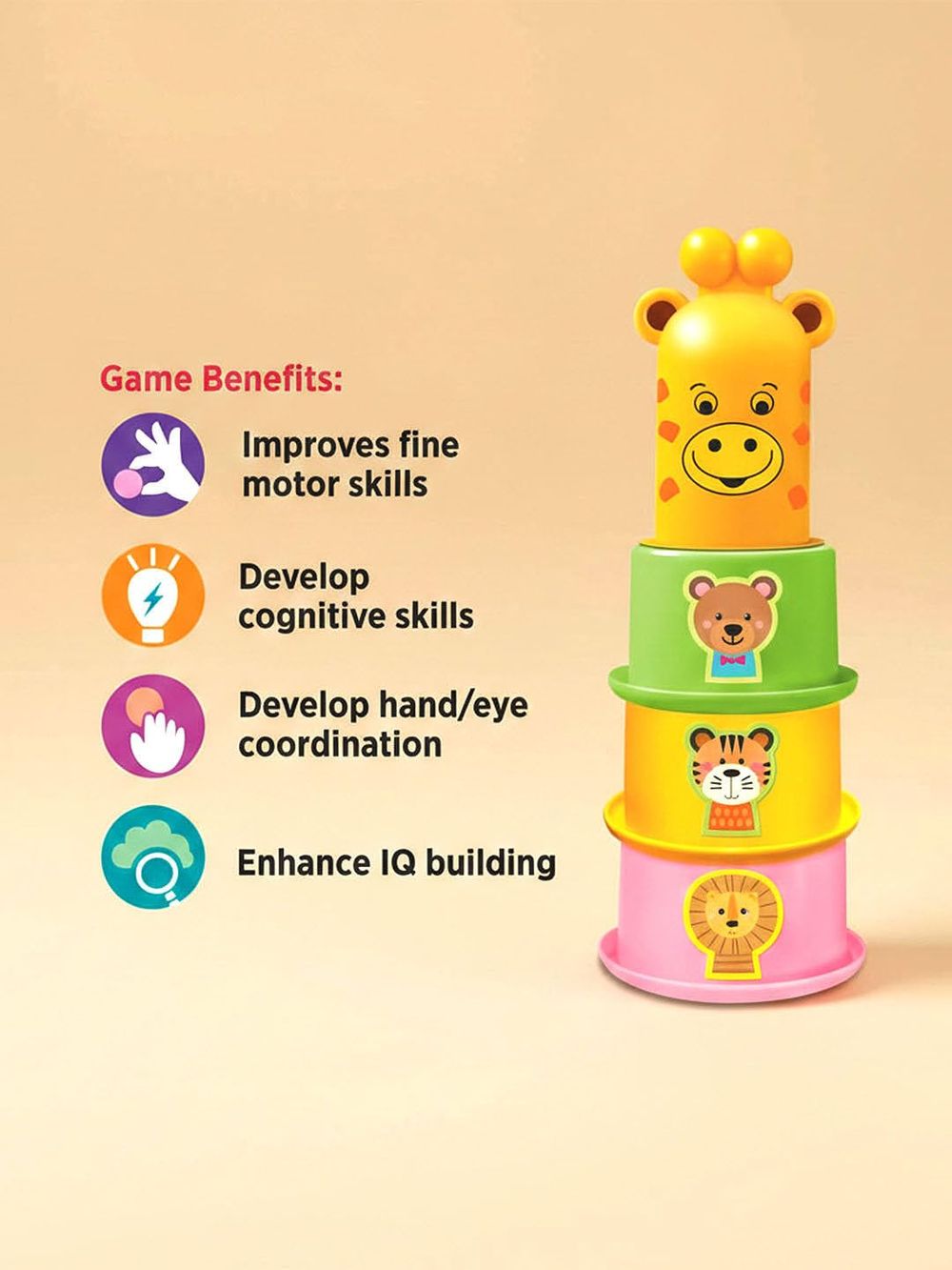 Toy Mate - 4-in-1 Kiddle's Joy Set - 15 Pc Set