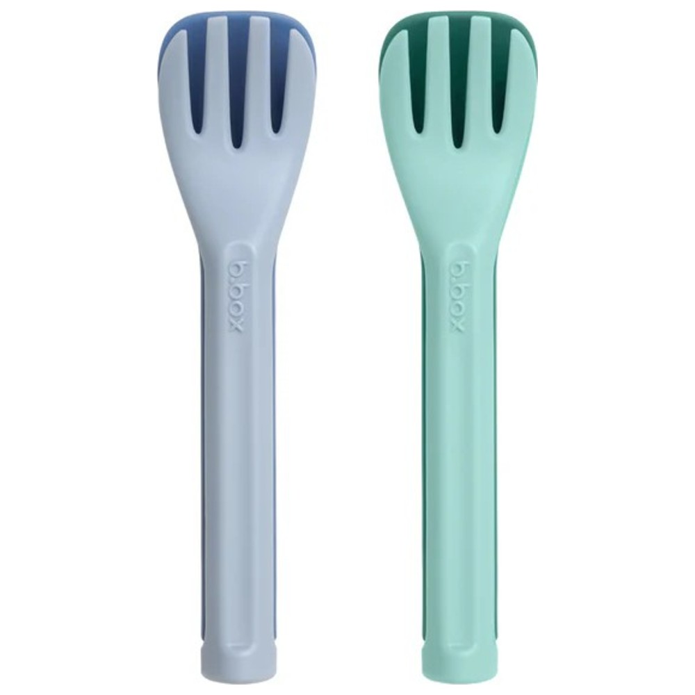 B.Box - Silicone Lunchbox Fork And Spoon Set - 4 Pc Set