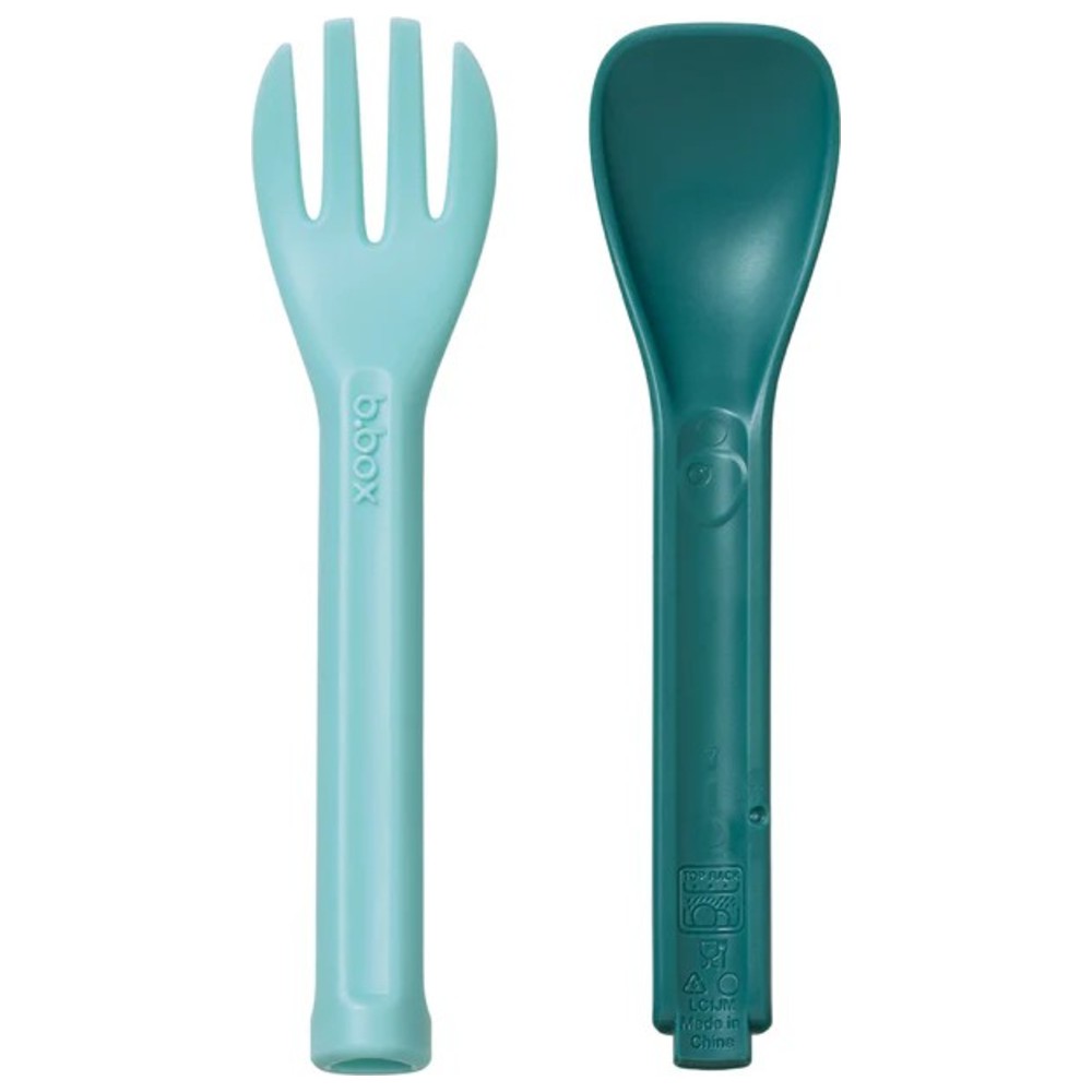 B.Box - Silicone Lunchbox Fork And Spoon Set - 4 Pc Set