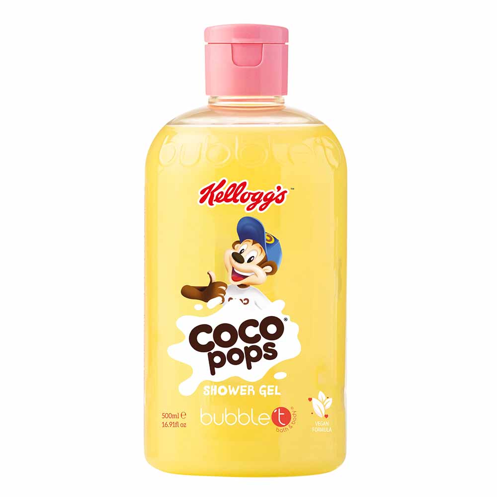Bubble T - Bath And Shower Gel - Kellogg's Coco Pops - 500 ml