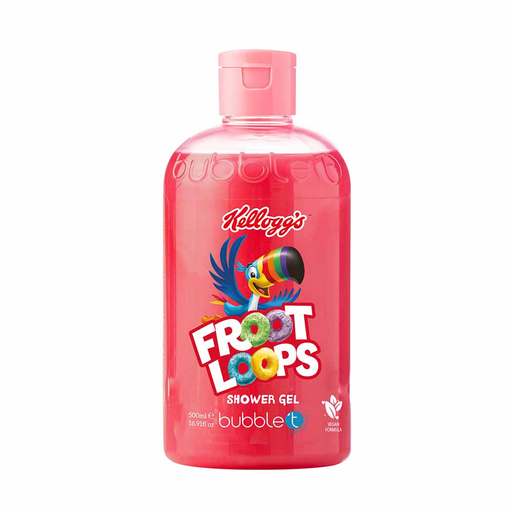 Bubble T - Bath And Shower Gel - Kellogg's Froot Loops - 500 ml