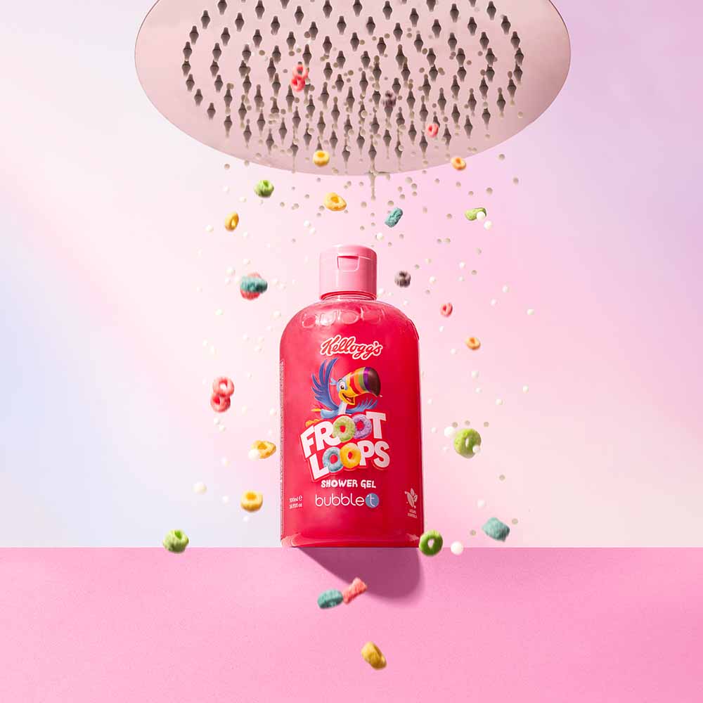 Bubble T - Bath And Shower Gel - Kellogg's Froot Loops - 500 ml