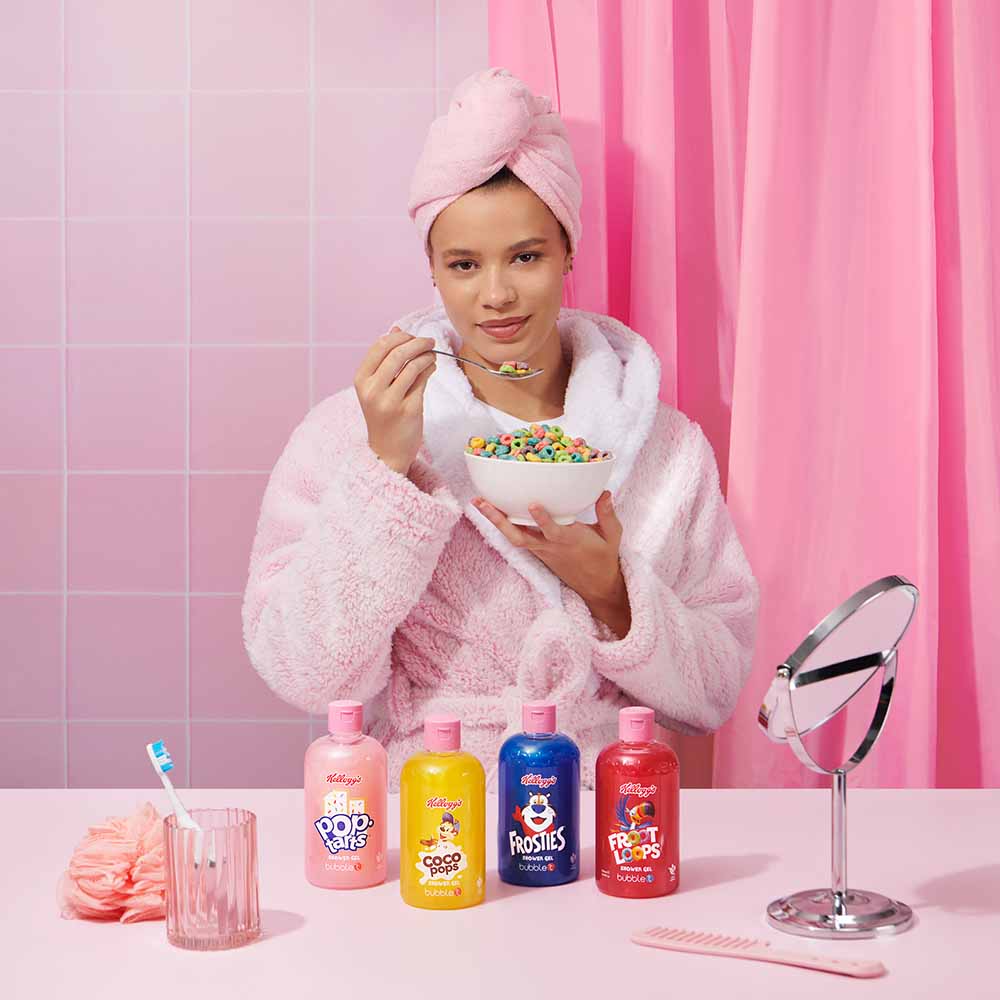 Bubble T - Bath And Shower Gel - Kellogg's Pop Tarts - 500 ml
