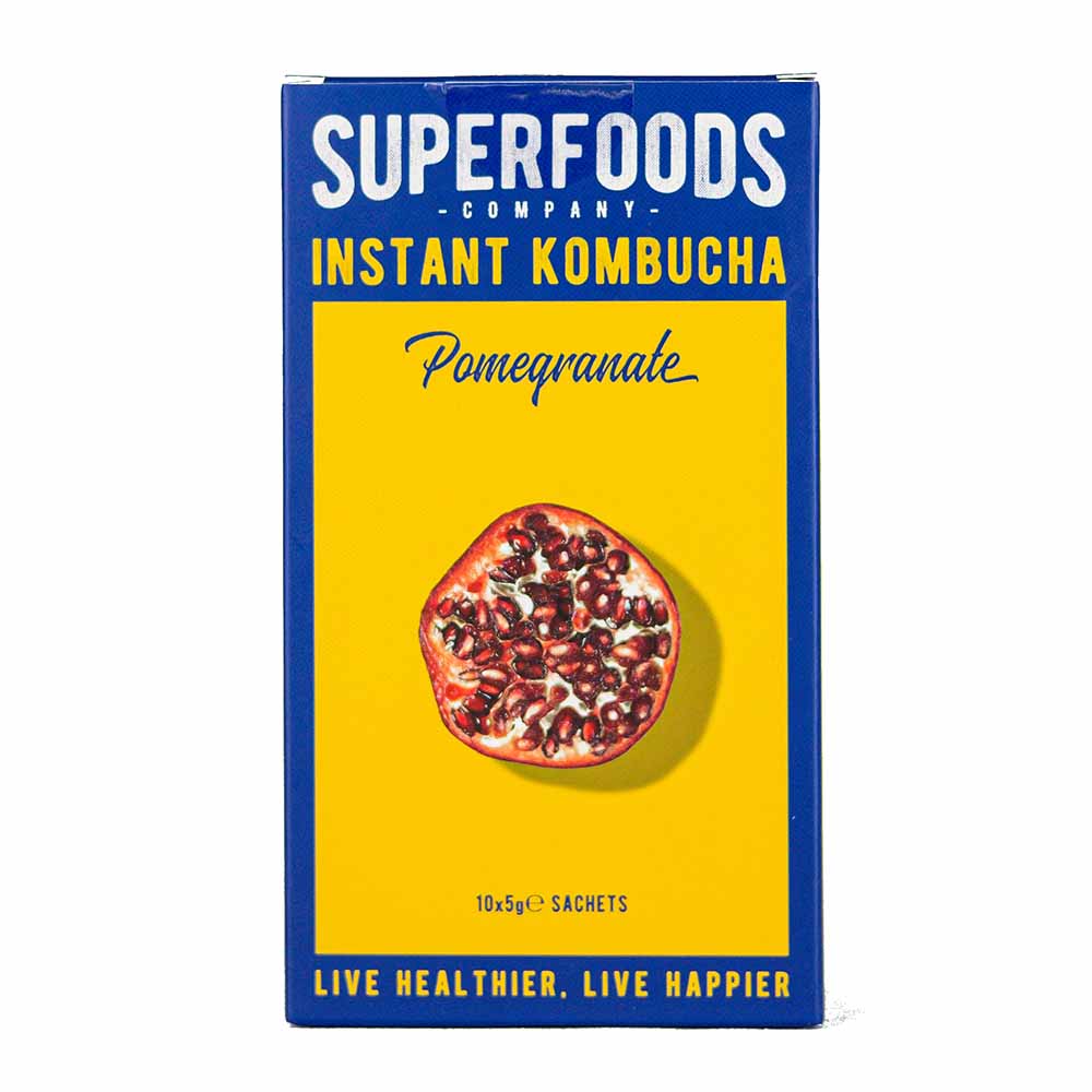 Superfoods - Instant Kombucha - Pomegranate - 10 Pc Set
